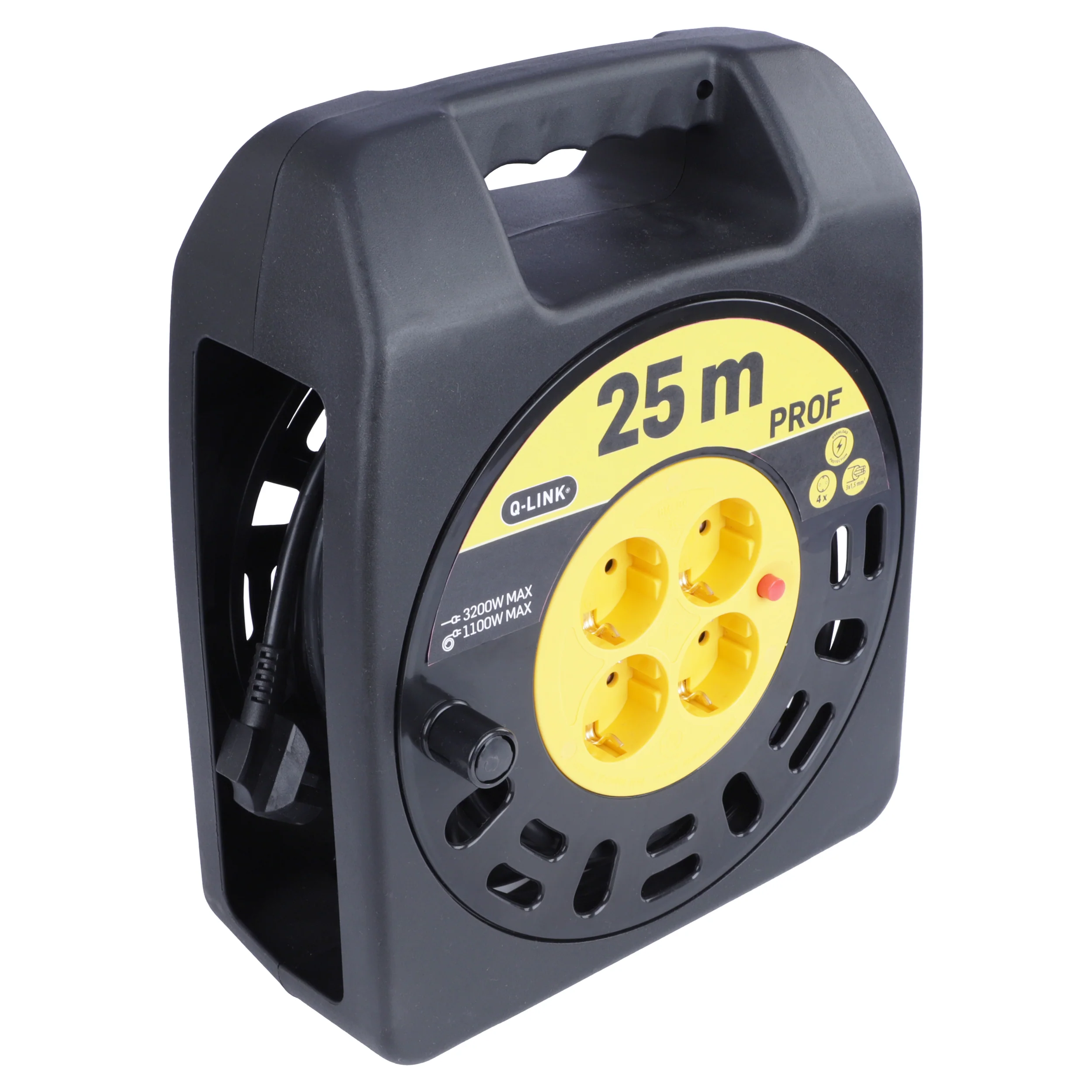 Q-Link Prof Outdoor kabelbox 4-voudig 25m - Image 3