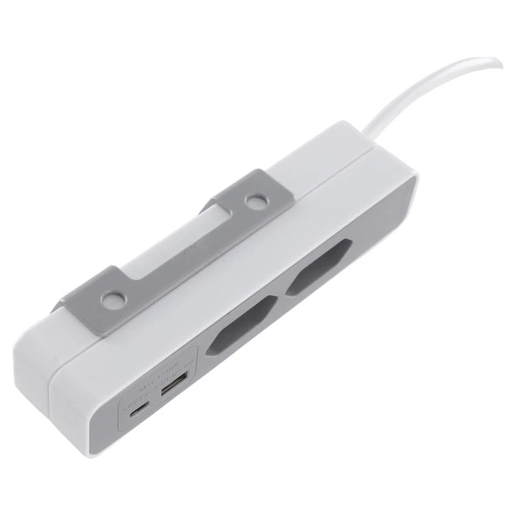 Q-Link Sofa stekkerdoos 2x Euro, 1x USB A, 1x USB C wit, zwart 1,5m - Image 13