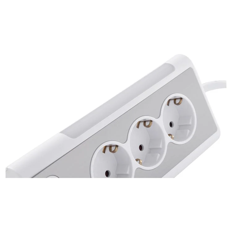Q-Link stekkerdoos 3-voudig 3x geaard, 1x USB A, 1x USB C wit 1,5m - Image 10