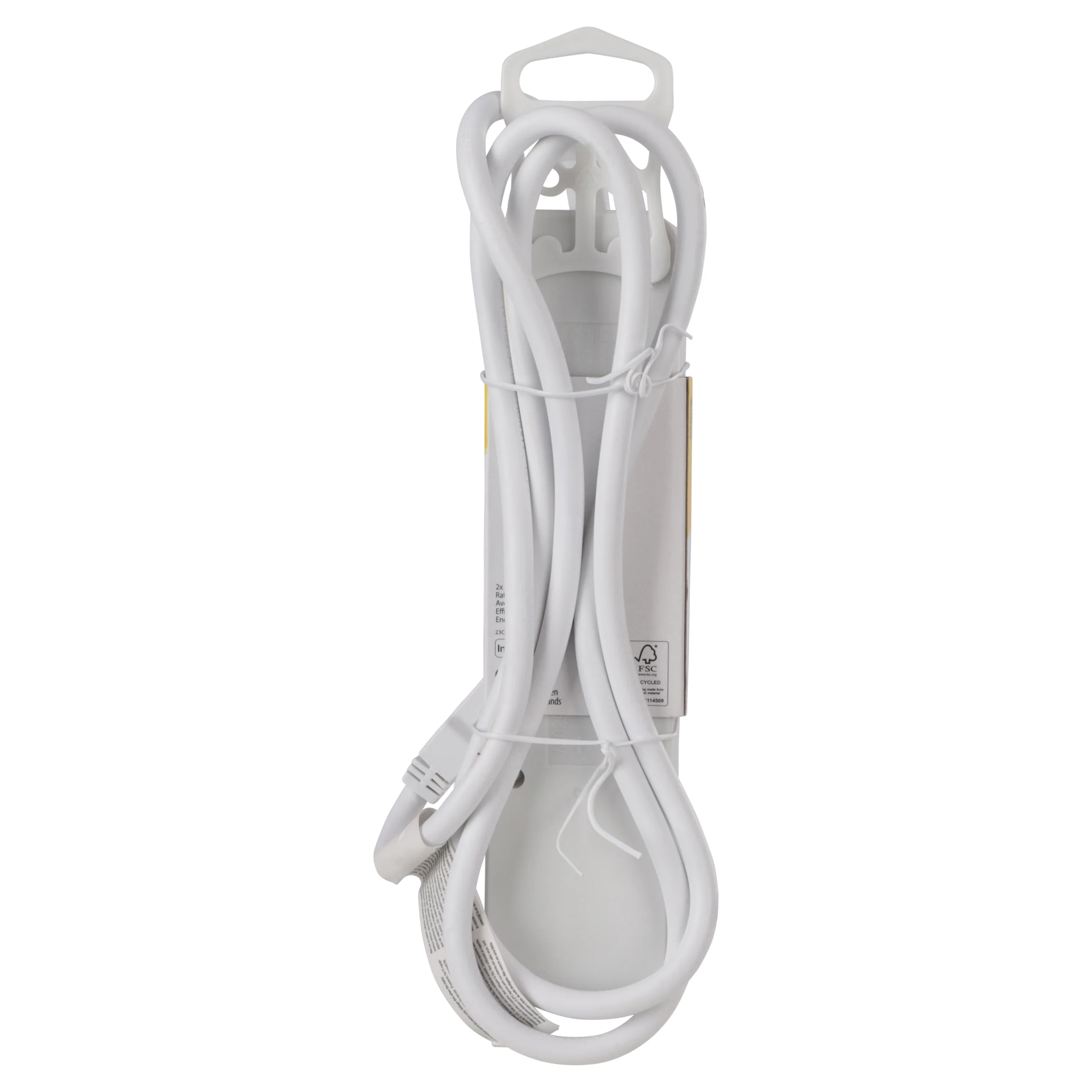 Q-Link stekkerdoos 3-voudig 3x geaard, 1x USB A, 1x USB C wit 1,5m - Image 2