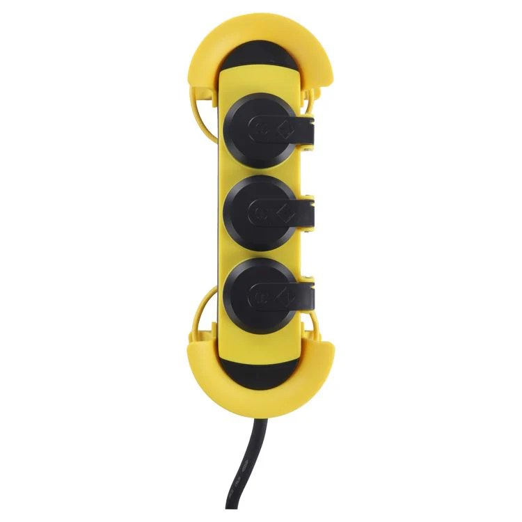 Q-Link stekkerdoos 3-voudig 3x geaard geel, zwart 3m - Image 3