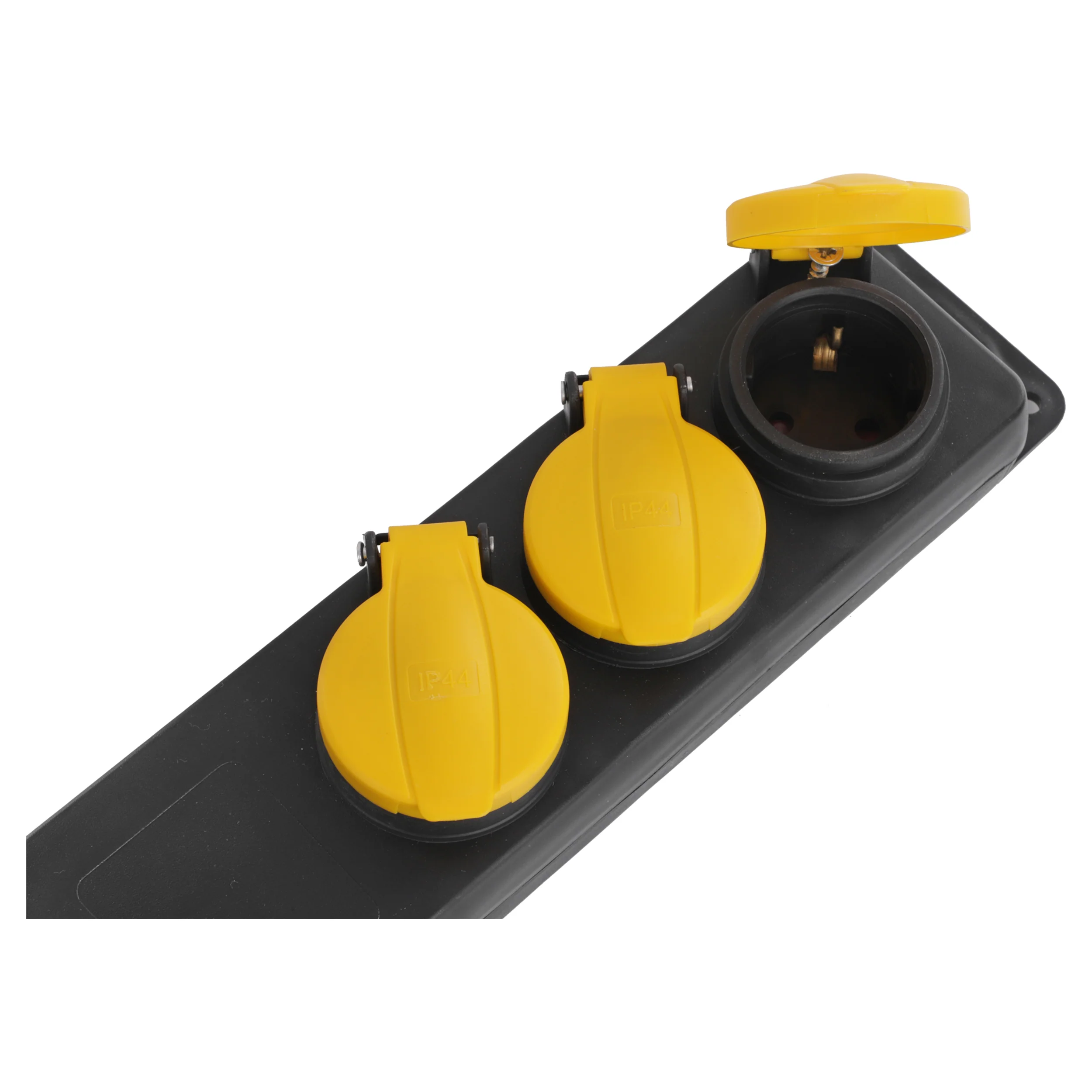 Q-Link stekkerdoos 3-voudig 3x geaard zwart 3m - Image 2