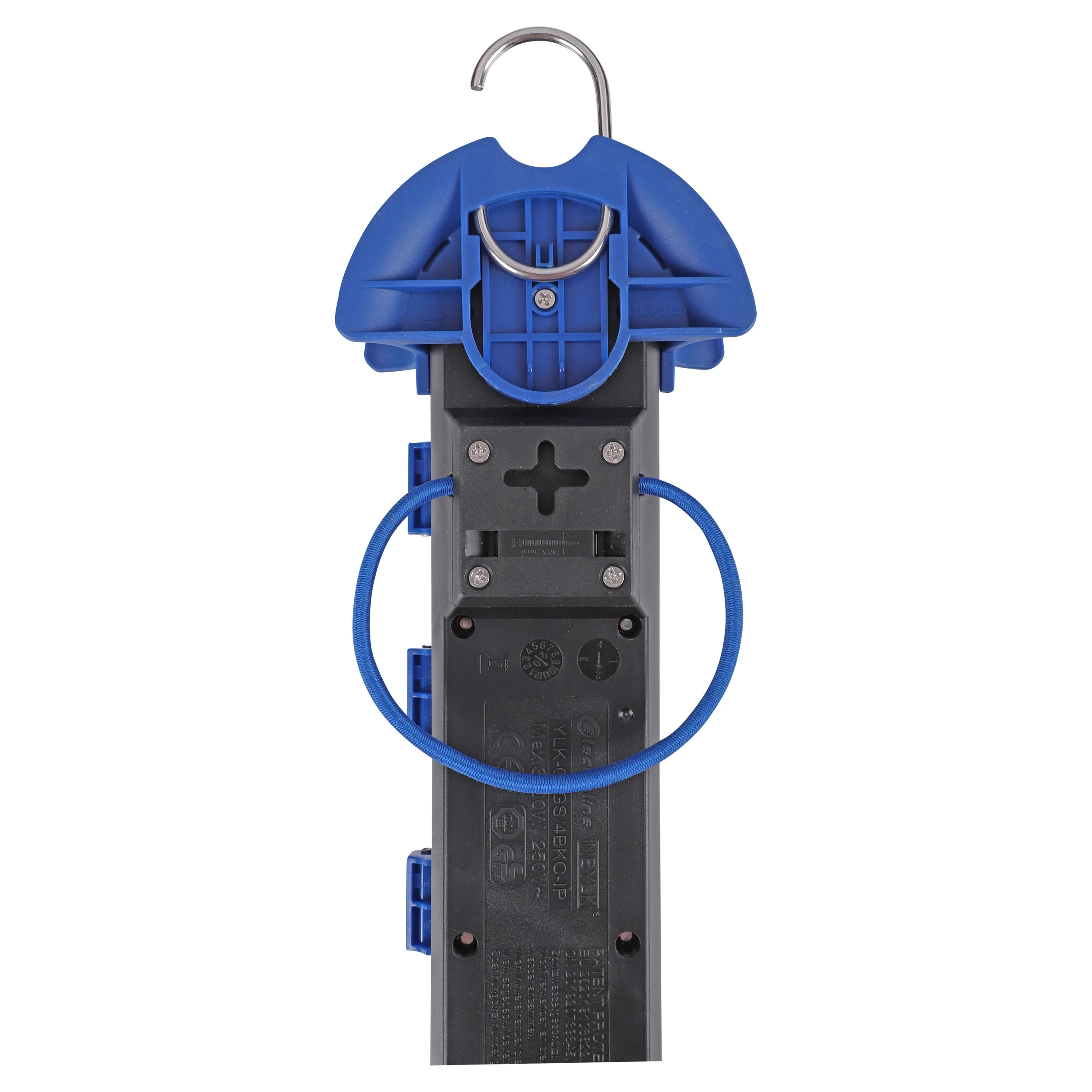 Q-Link stekkerdoos 4-voudig 4x geaard blauw 1,5m - Image 2