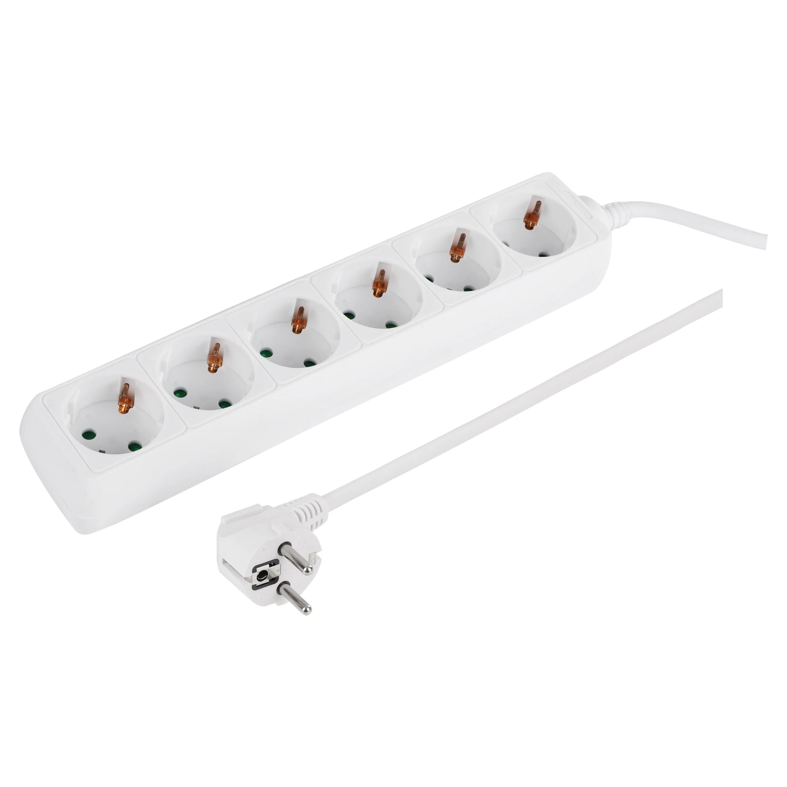 Q-Link stekkerdoos 6-voudig wit 5m - Image 2