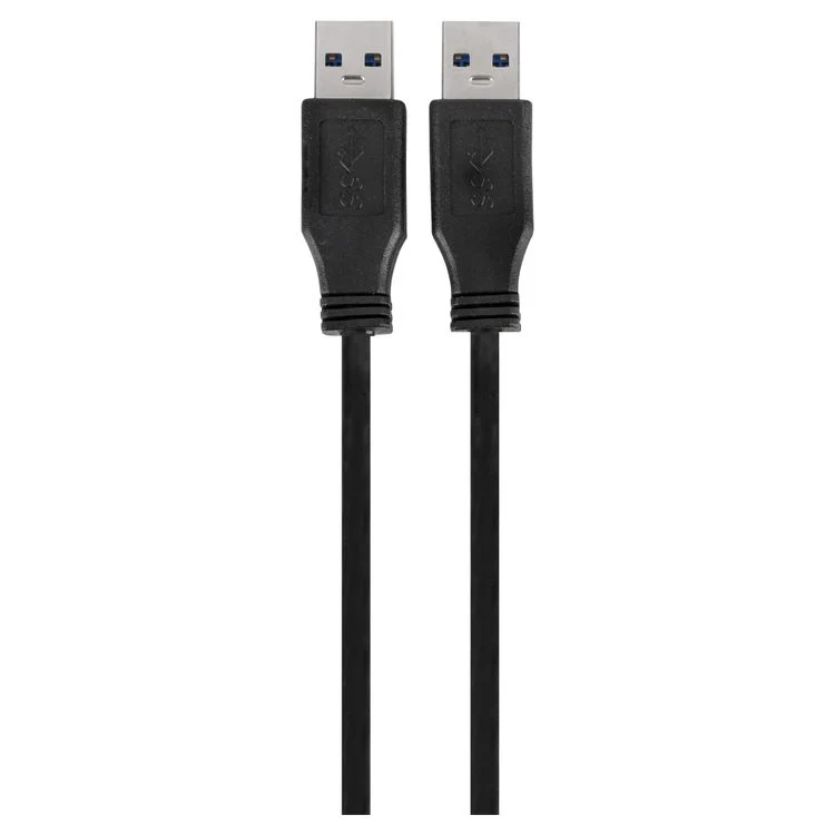 Q-Link USB kabel 3.0 USB-A zwart 2m - Image 2