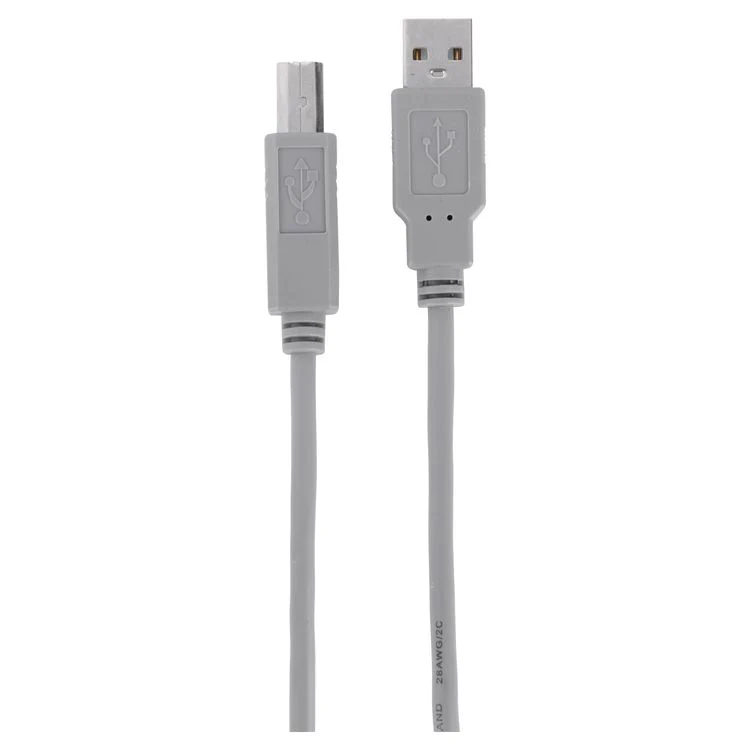 Q-Link usb kabel USB-A, USB-B grijs 2m - Image 2