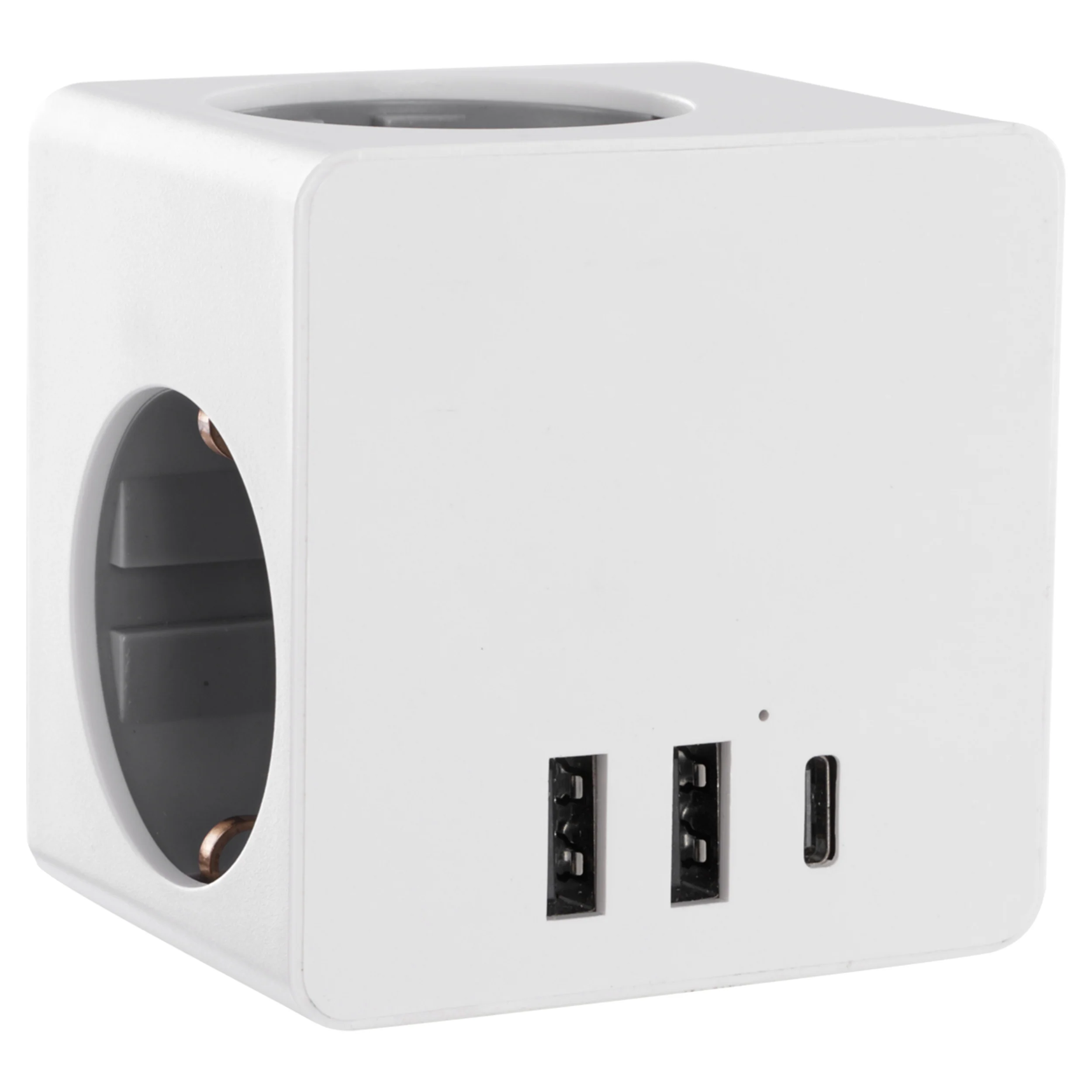 Q-Link verloopstekker 3-voudig 2xA/1xC wit - Image 8