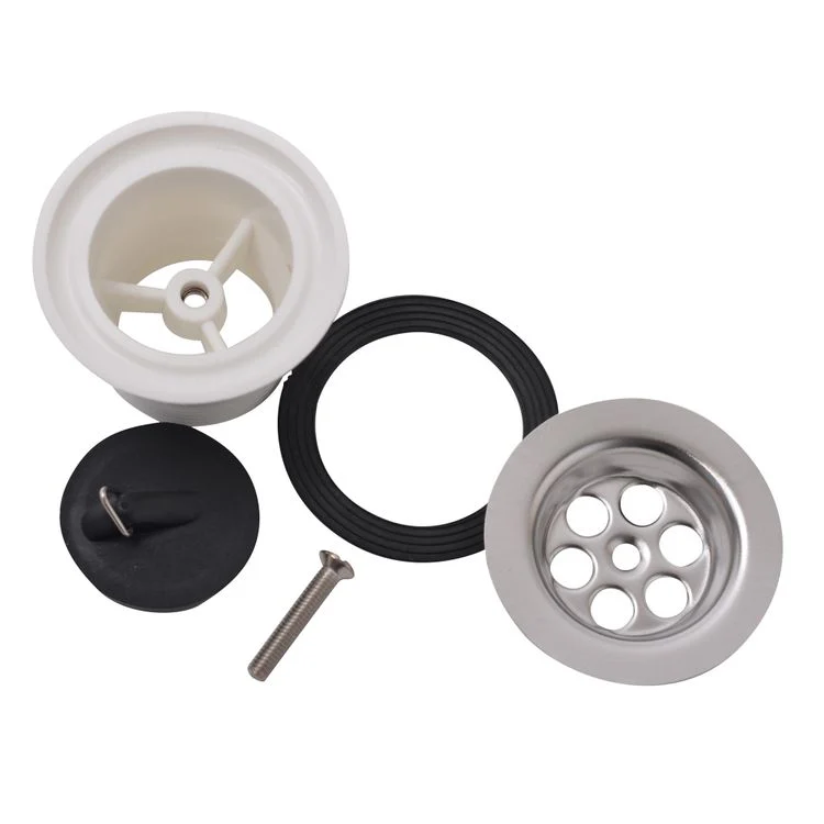 Sanivesk afvoerplug metaal, kunststof 6/4" - Image 2