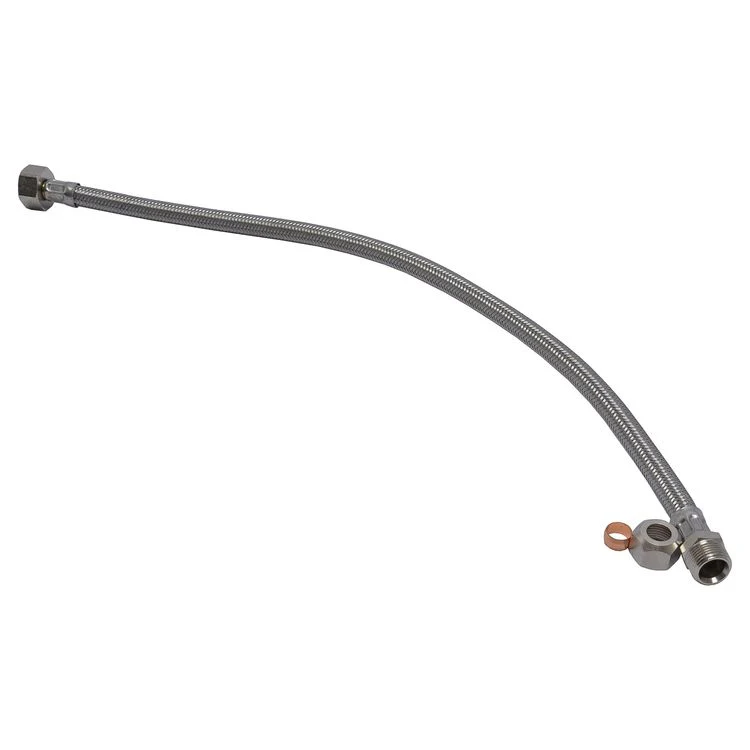 Sanivesk flexibele aansluitslang KIWA 1/2"F x Knel 15mm 15cm - Image 2