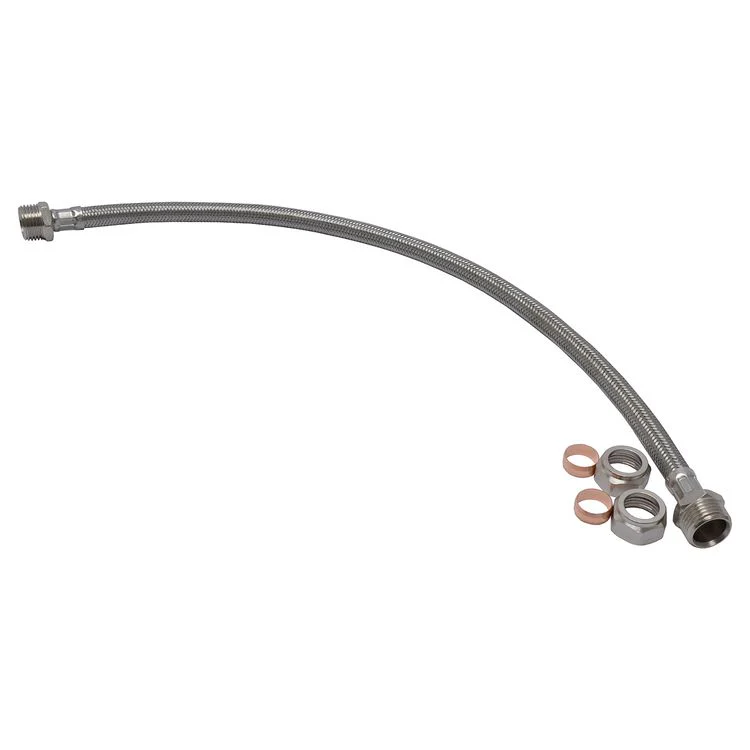 Sanivesk flexibele aansluitslang KIWA Knel 15mm x 15mm 30cm - Image 2