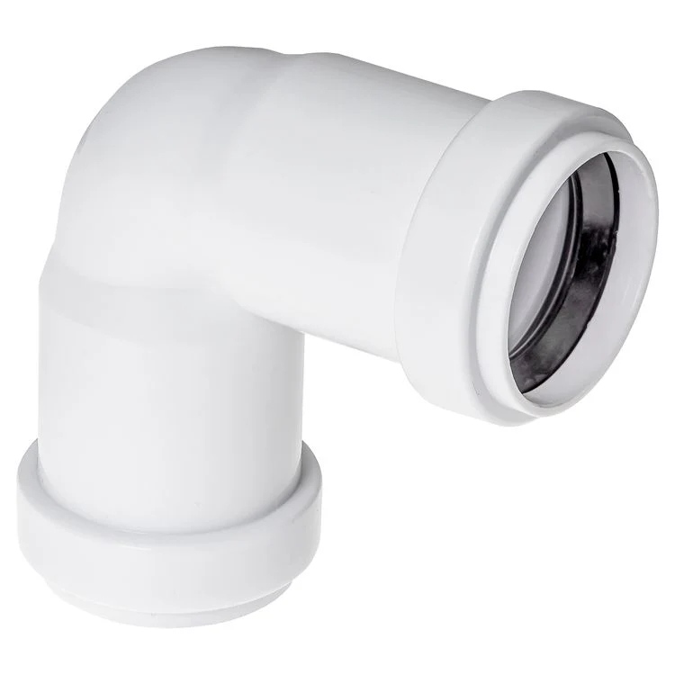 Sanivesk ppc bocht 90° ⌀40mm wit - Image 2