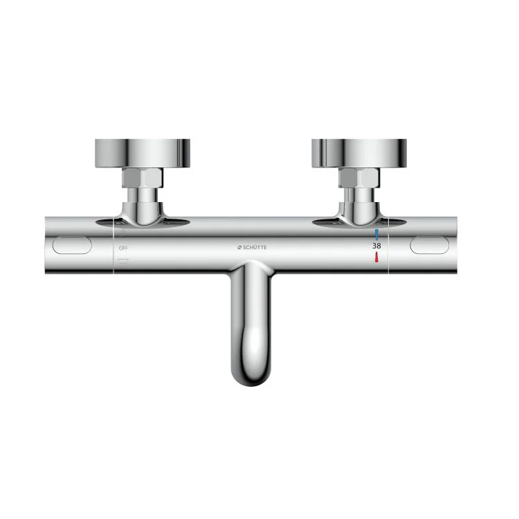 Schutte Los Angeles thermostaatkraan bad chroom 15cm - Image 10