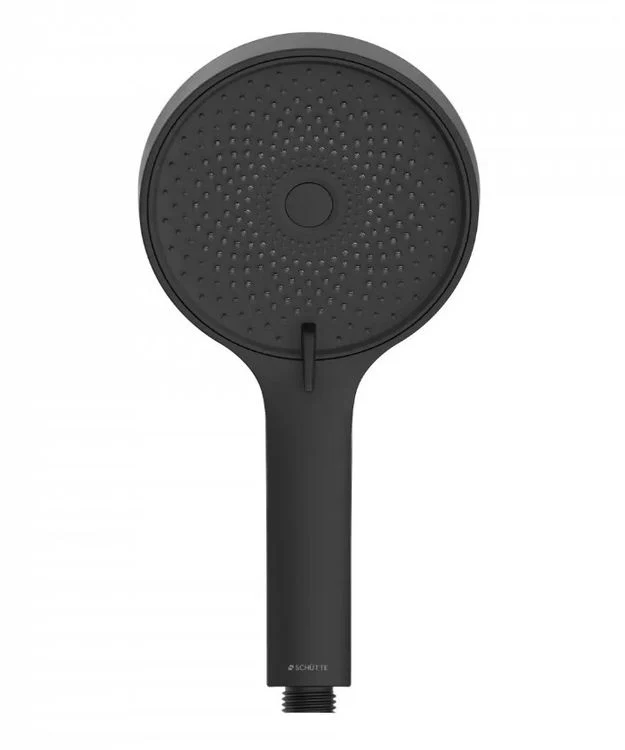 Schutte Samoa Rain handdouche 3 standen mat zwart ⌀13cm - Image 5