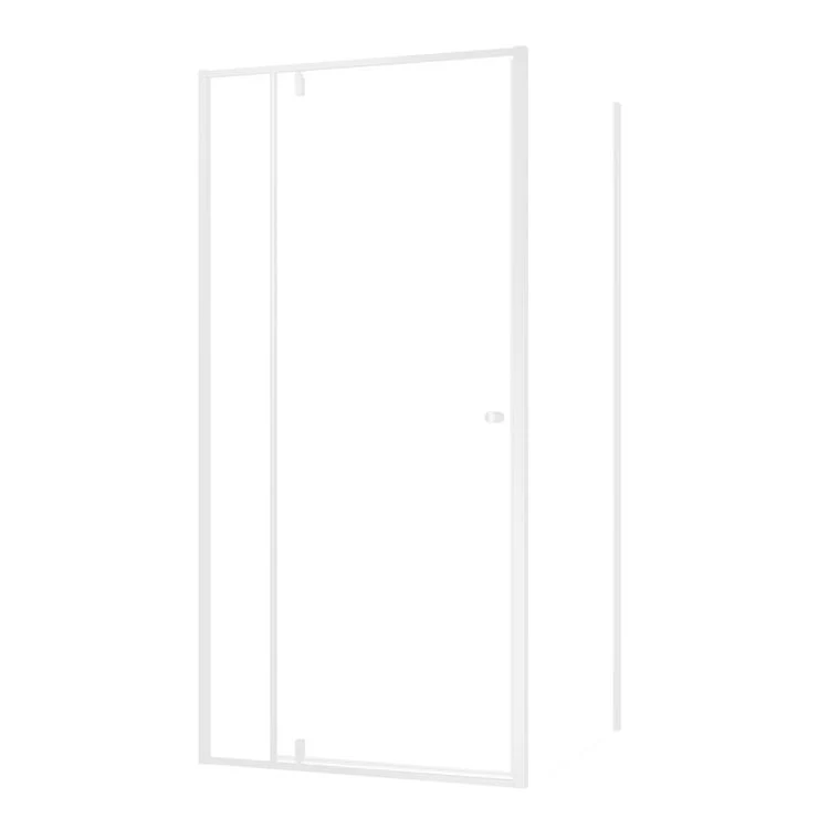 Sealskin Contour douchecabine draaideur mat wit 100x100x200cm - Image 3