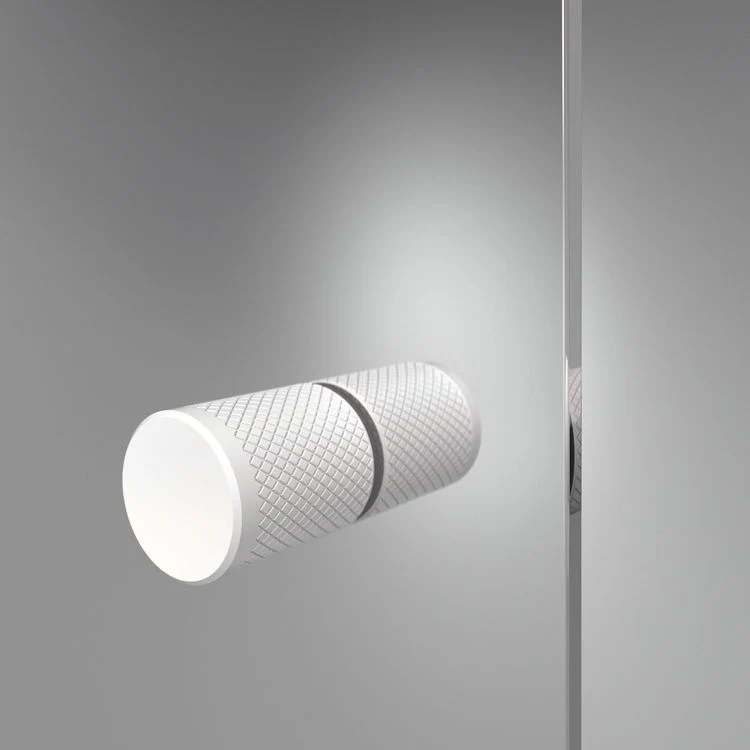 Sealskin Contour douchecabine draaideur mat wit 100x200cm - Image 2