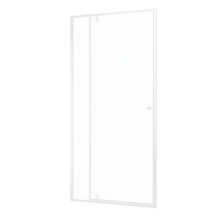 Sealskin Contour douchecabine draaideur mat wit 100x200cm - Image 3