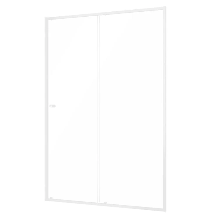 Sealskin Contour douchecabine schuifdeur mat wit 120x200cm - Image 3