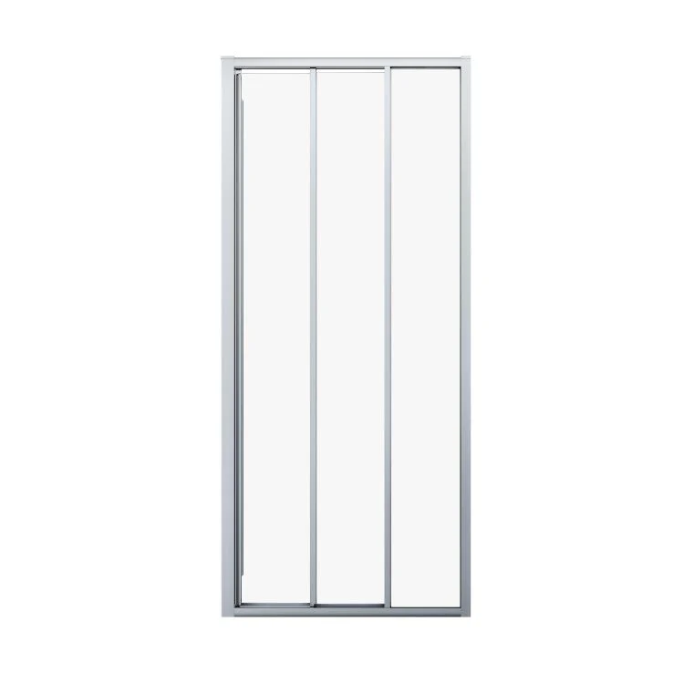 Sealskin Hooked douchecabine schuifdeur zilver hoogglans 90x200cm - Image 3