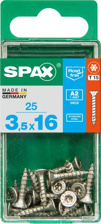 Spax A2 schroef T-star plus verzonken kop 3,5x16mm 25st - Image 3
