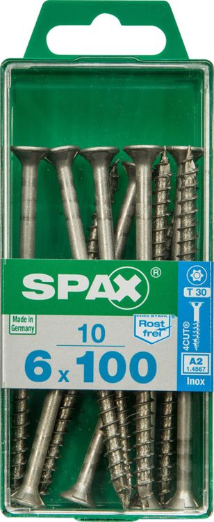 Spax A2 schroef T-star plus verzonken kop 6x100mm 10st - Image 3