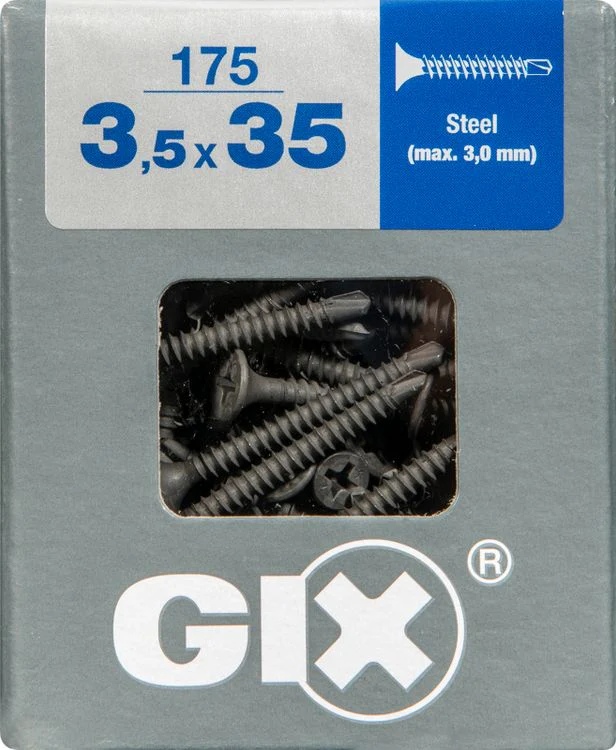 Spax GIX gipsplaatschroef philips trompetkop 3,5x35mm 175st - Image 3