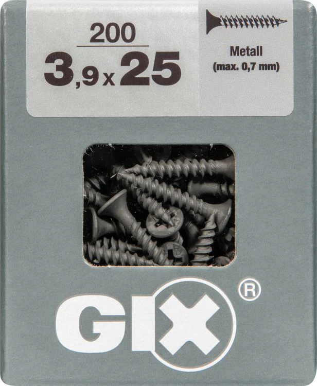 Spax GIX gipsplaatschroef philips trompetkop 3,9x25mm 200st - Image 3