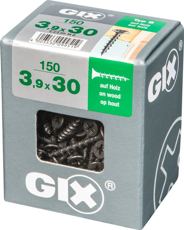 Spax GIX gipsplaatschroef philips trompetkop 3,9x30mm 150st - Image 2