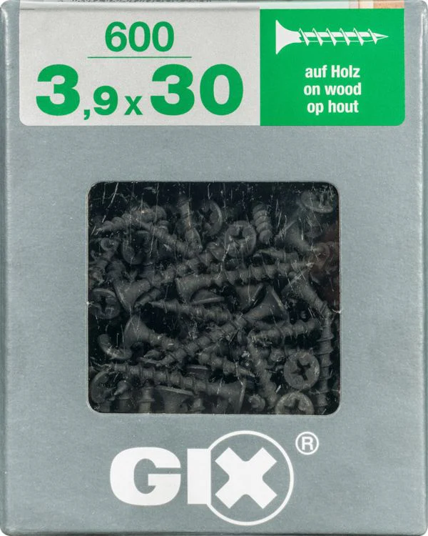 Spax GIX gipsplaatschroef philips trompetkop 3,9x30mm 600st - Image 3