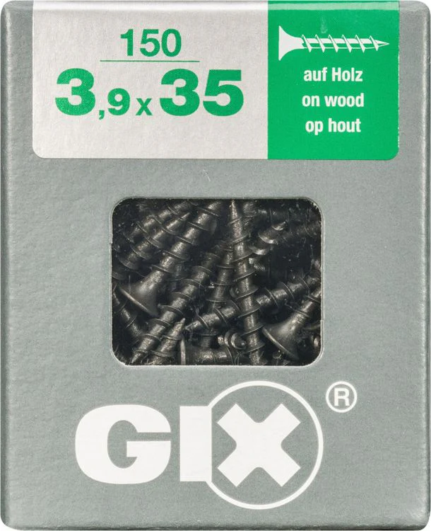 Spax GIX gipsplaatschroef philips trompetkop 3,9x35mm 150st - Image 3
