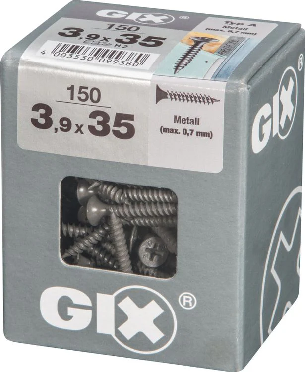 Spax GIX gipsplaatschroef philips trompetkop 3,9x35mm 150st - Image 2