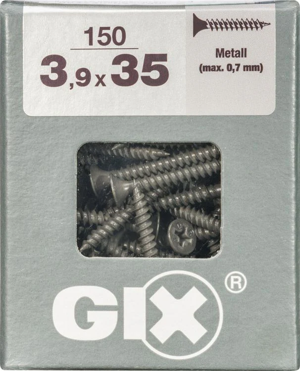Spax GIX gipsplaatschroef philips trompetkop 3,9x35mm 150st - Image 3