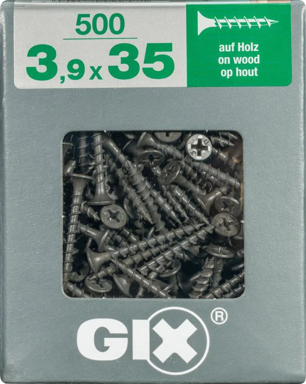 Spax GIX gipsplaatschroef philips trompetkop 3,9x35mm 500st - Image 3