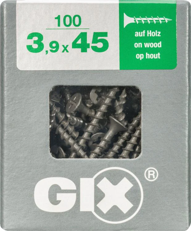Spax GIX gipsplaatschroef philips trompetkop 3,9x45mm 100st - Image 3