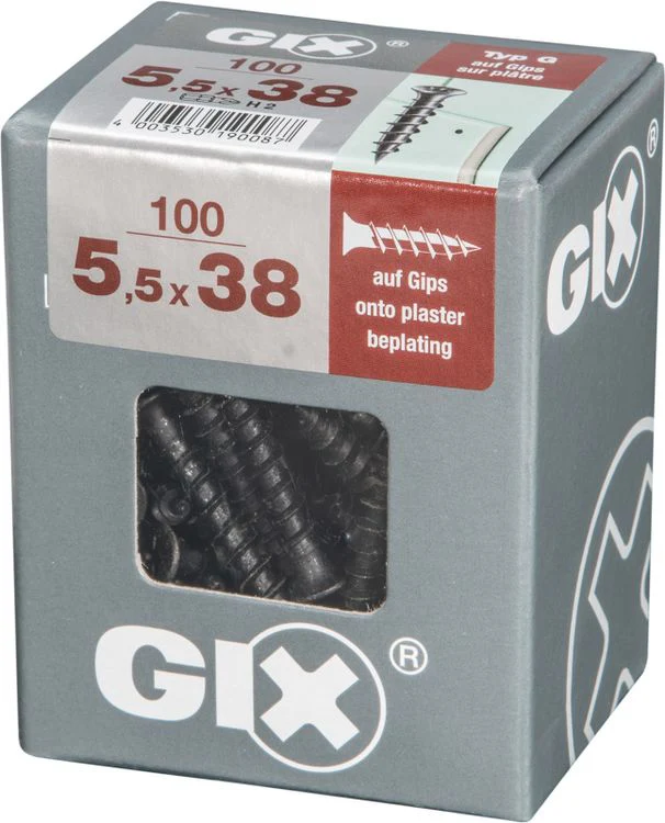 Spax GIX gipsplaatschroef philips trompetkop 5,5x38mm 100st - Image 2