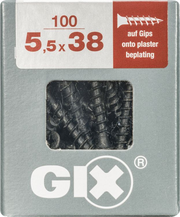 Spax GIX gipsplaatschroef philips trompetkop 5,5x38mm 100st - Image 3