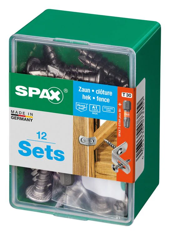 Spax hekverbinding RVS 7x35mm 12-delig - Image 3