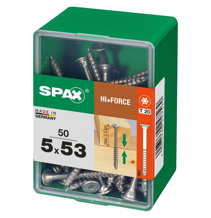 Spax HI.Force schroef T-star plus discuskop 5x53mm 50st - Image 3