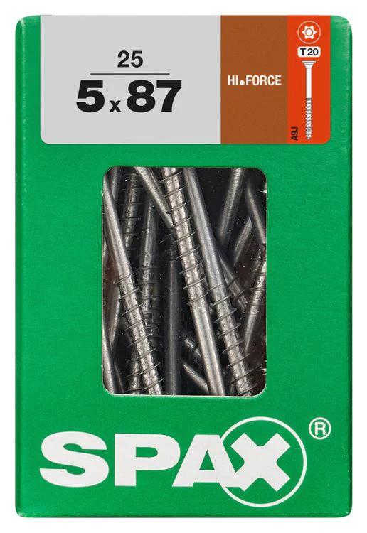 Spax HI.Force schroef T-star plus discuskop 5x87mm 25st - Image 3