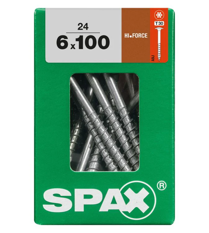 Spax HI.Force schroef T-star plus discuskop 6x100mm 24st - Image 3