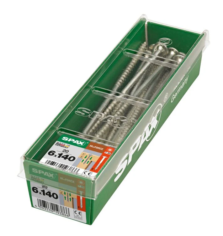 Spax HI.Force schroef T-star plus discuskop 6x140mm 20st - Image 3