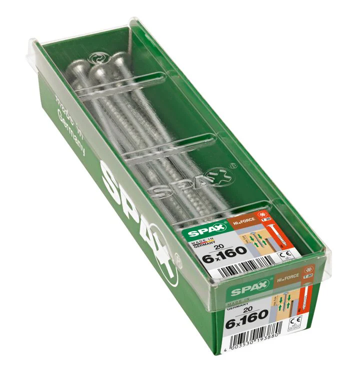 Spax HI.Force schroef T-star plus discuskop 6x160mm 20st - Image 2