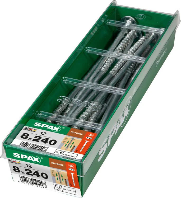 Spax HI.Force schroef T-star plus discuskop 8x240mm 12st - Image 2
