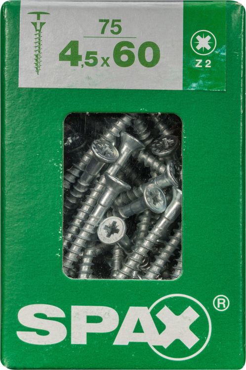 Spax schroef kopboring 4,5x60mm 75st - Image 3