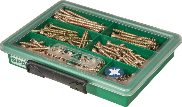 Spax schroef set pozidrive verzinkt 245st - Image 2