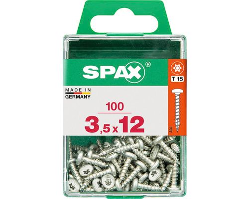Spax schroef T-star plus bolkop 3,5x12mm 100st - Image 2