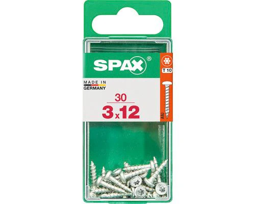 Spax schroef T-star plus bolkop 3x12mm 30st - Image 2