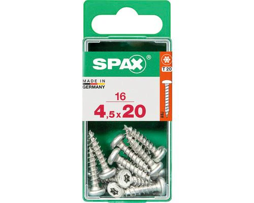 Spax schroef T-star plus bolkop 4,5x20mm 16st - Image 2
