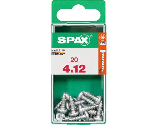 Spax schroef T-star plus bolkop 4x12mm 20st - Image 2