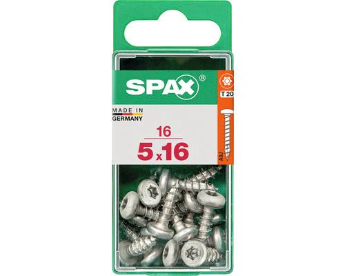 Spax schroef T-star plus bolkop 5x16mm 16st - Image 2