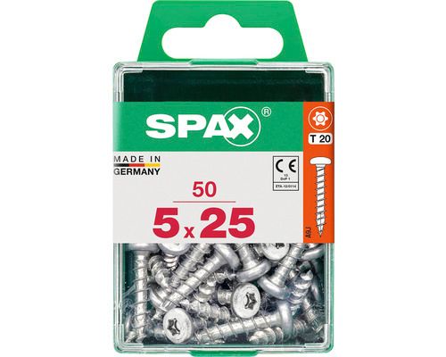 Spax schroef T-star plus bolkop 5x25mm 50st - Image 2